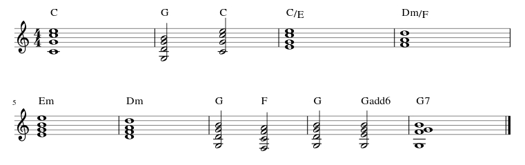 Montezuma Guitar Chords