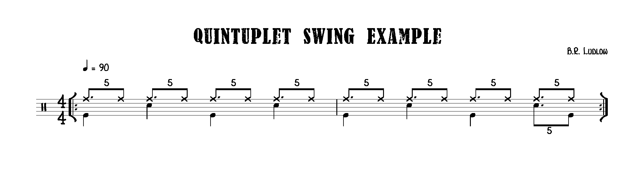 Gymnast med tiden Stor mængde The Dilla Feel, Part II: The Theory (Quintuplet Swing, Septuplet Swing, and  Playing “Off-The-Grid”)